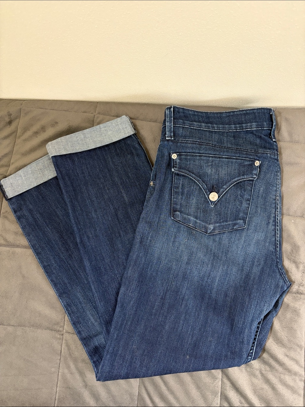 Hudson Baraca Straight Flood Cuff Jeans NWOT - Picture 3 of 7